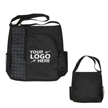 Zippered Business Shoulder Tote